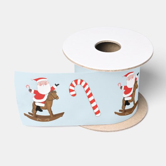 Paardrijden Kerstcadeau Satijnen Lint (Spoel)