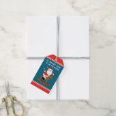 Paardrijden Kerstcadeautags Cadeaulabel (Met Touw)
