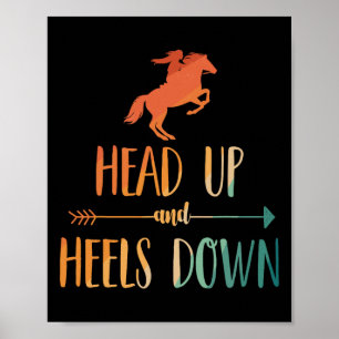 Paardrijden Kunst Voor Vrouwen Meisjes Paardenlief Poster
