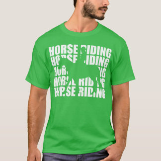 Paardrijden meisje t-shirt