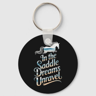 Paardrijden Meisjes Vrouwen Paardensport Paardrijd Sleutelhanger