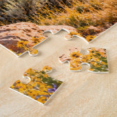 Paardrijden op de Mountain Ranch Legpuzzel (Zijkant)