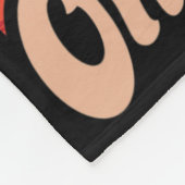 Paardrijden Paard Meisje Fleece Deken (Hoek)