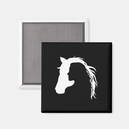 Paardrijden - Paardentrainer Horseman Equestri Magneet (Voorkant / Achterkant)