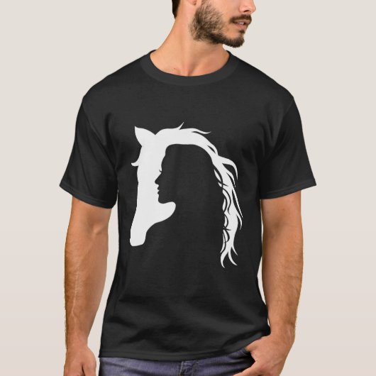 Paardrijden - Paardentrainer Horseman Equestri T-shirt (Voorkant)