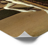 Paardrijden Portret van Marie de Medici Poster (Hoek)