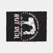 Paardrijden Real Horse Racing Equestrian Hors Fleece Deken (Voorkant (Horizontaal))