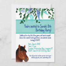 Paardrijden rond Flower Lover Brown Horse