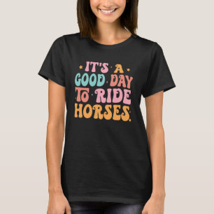 Paardrijden Ruiter, Boerderijdier, Paardenliefhebb T-shirt