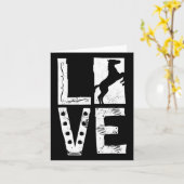 Paardrijden Shirt - Paardeneigenaar Kaart (Gele Bloem)