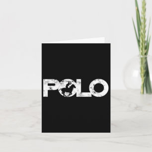 Paardrijden - Sport - Mallet Polo Paardrijden Kaart