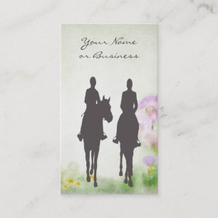 Paardrijden Stable Equestrian Visitekaartjes