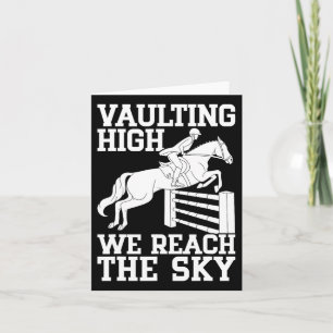 Paardrijden Vaulting High Horse Rider Kaart