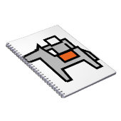 Paardrijder 1 notitieboek (Rechterzijde)