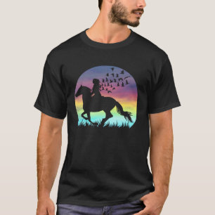 Paardrijder Paardrijder Paardrijderij T-shirt