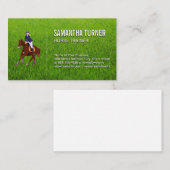 Paardrijder Visitekaartje (Voorkant / Achterkant)