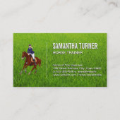 Paardrijder Visitekaartje (Voorkant)