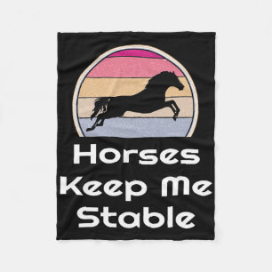 Paardrijdpaarden Ruiter Riding Horses Keep Me S Fleece Deken