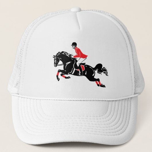 paardrijkskundig show trucker pet (Voorkant)