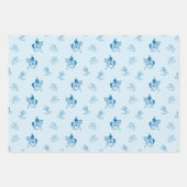 paardrijpatroon inpakpapier vel (Voorkant 2)