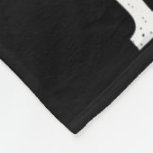 Paardrijsveer... ik hou van je... aan de muur. fleece deken (Hoek)