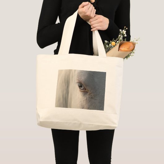 Paardse blik op je grote tote bag (Voorkant (product))