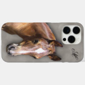 Paardse iPhone draagtas Case-Mate iPhone Case (Achterkant (horizontaal))