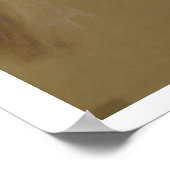 Paardse klokjas 1762  Art Print Poster (Hoek)