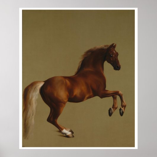 Paardse klokjas 1762  Art Print Poster (Voorkant)