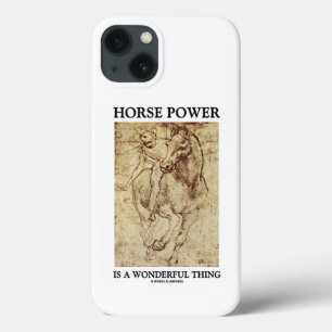 Paardse kracht is een wonderlijk ding van Leonardo Case-Mate iPhone Case