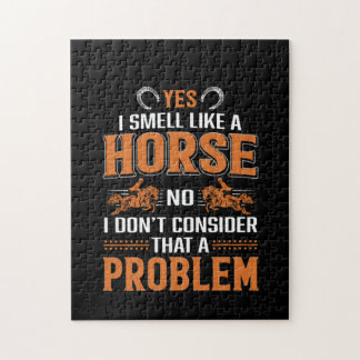 Paardse kunst Ja, ik ruik als een paard Legpuzzel