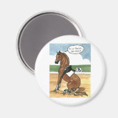 Paardse kunst op het BIT Magneet (Voorkant / Achterkant)