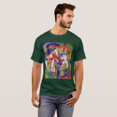 Paardse olifant Cow Winter van Marc Franz T-shirt (Voorkant volledig)