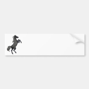 Paardse opstand rechts bumpersticker