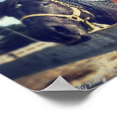 Paardse Poster: "Hee Meisje." Poster (Hoek)