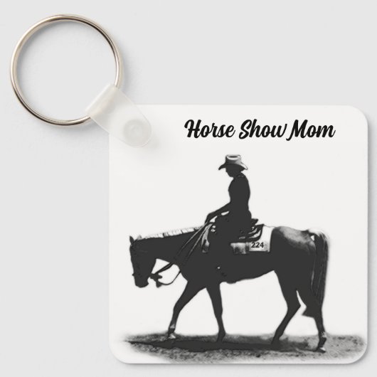 Paardse Show mama Sleutelhanger (Voorkant)