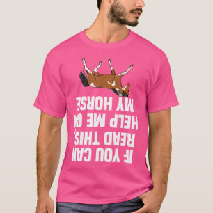 Paardse Show ondersteboven Equestrian ShowspringCo T-shirt