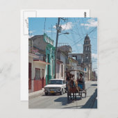 Paardtaxi Briefkaart (Voorkant / Achterkant)