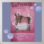 paardzeep toevoegen poster (Voorkant)