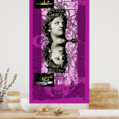 paarsア ポ ロ poster (Keuken)