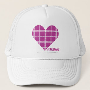 Paars 2 trucker pet
