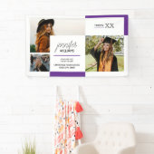 Paars 3 Foto Afstuderen Banner (Insitu)