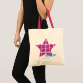 Paars 3 tote bag (Voorkant (product))