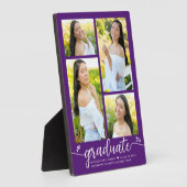 Paars 4 Foto Afstuderen Moderne Calligrafie Harart Fotoplaat (Zijkant)