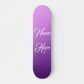 Paars aangepast skateboard (Voorkant)