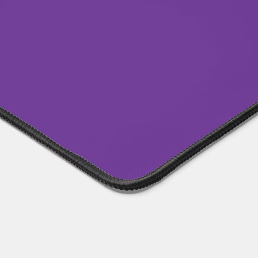 Paars | Aangepaste bedrijfslogo naam, slogan Bureaumat (Hoek)