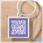 Paars | Aangepaste QR-code scannable Sleutelhanger<br><div class="desc">Op zoek naar een krachtige marketingtool om uw bedrijf te verbeteren? Zoek niet verder dan onze QR code sleutelhangers! Met de mogelijkheid om een QR-code direct op de sleutelhanger te creëer, kunt u uw klanten eenvoudig naar uw website, sociale mediapagina's of andere online mediaplatforms leiden. Deze sleutelhangers maken geweldige weggeefacties...</div>