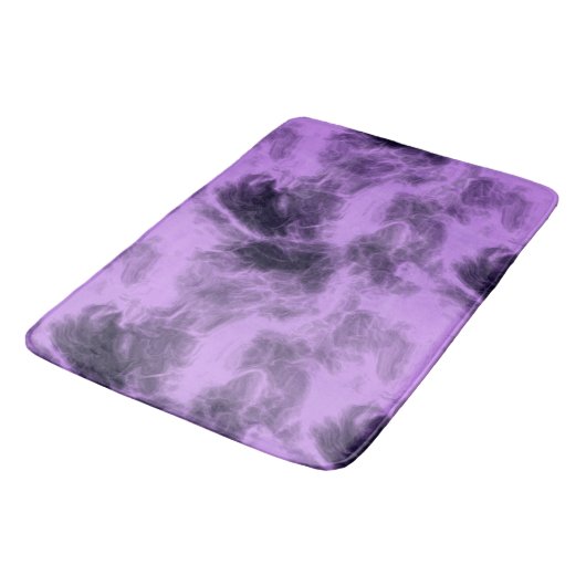 Paars abstract badmat (Gekanteld)