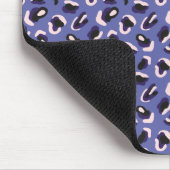 Paars Abstract Dierenprint Muismat (Hoek)
