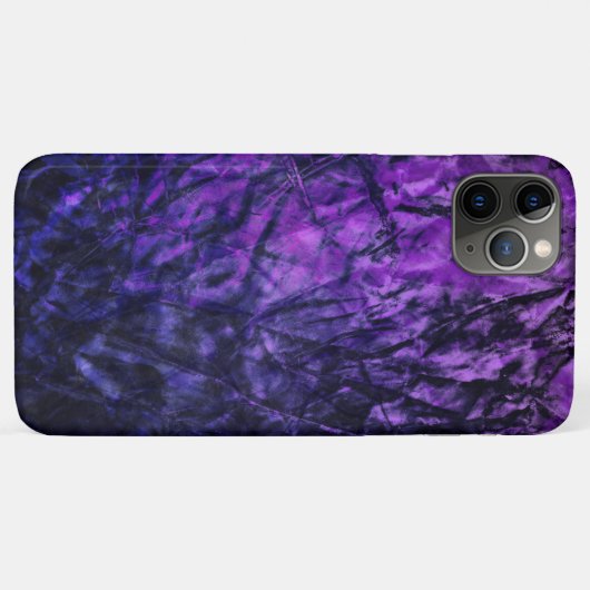Paars Abstract glam-patroon Case-Mate iPhone Case (Achterkant (horizontaal))